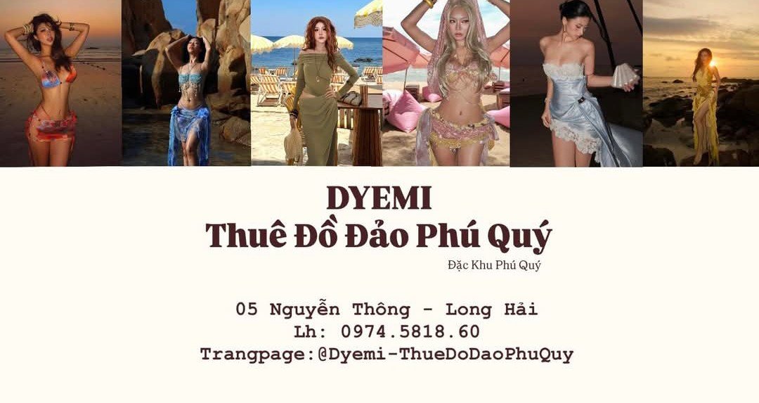 Ảnh bìa DYEMI - Thuê đồ Đảo Phú Quý