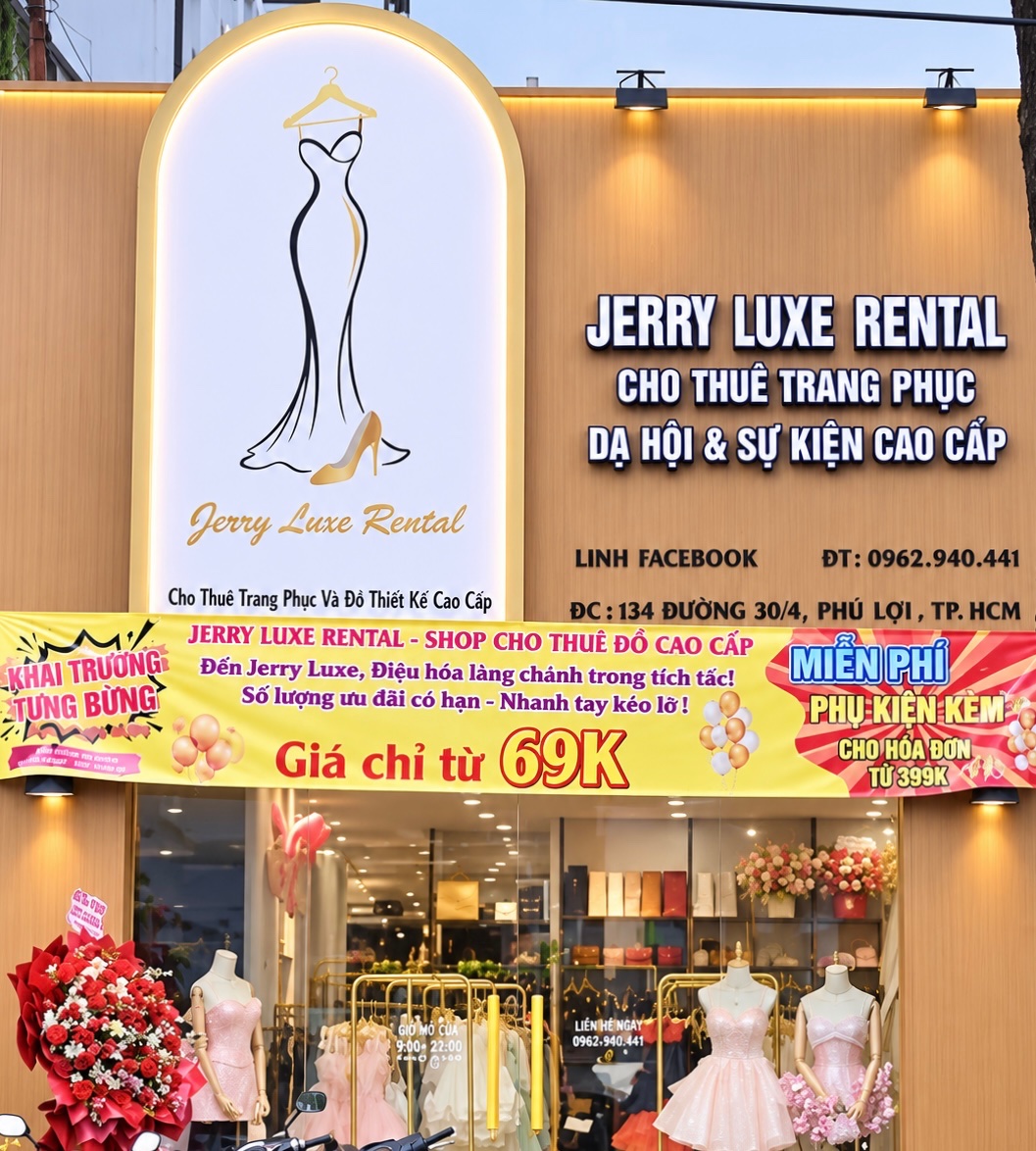 Ảnh bìa Jerry Luxe Rental - Cho Thuê Đồ Thiết Kế Bình Dương