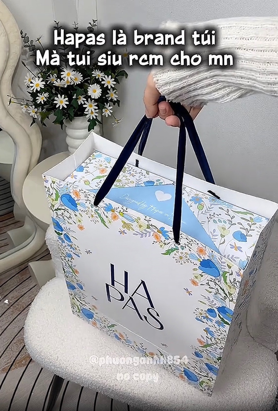 Thanh lý Pass set quà tặng HAPAS newtag màu xanh dương - ảnh 3