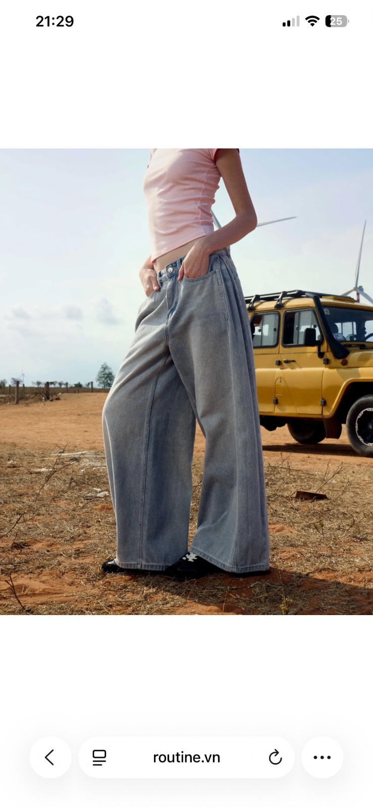 Thanh lý Pass quần jean routine size 26 - ảnh 1
