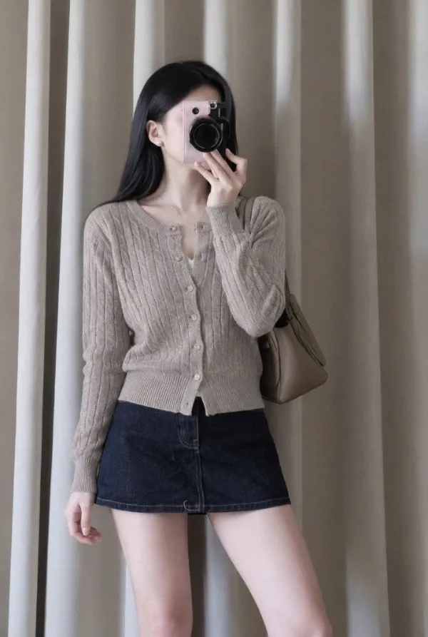 Pass áo cardigan SPAO chính hãng newtag - SPAO