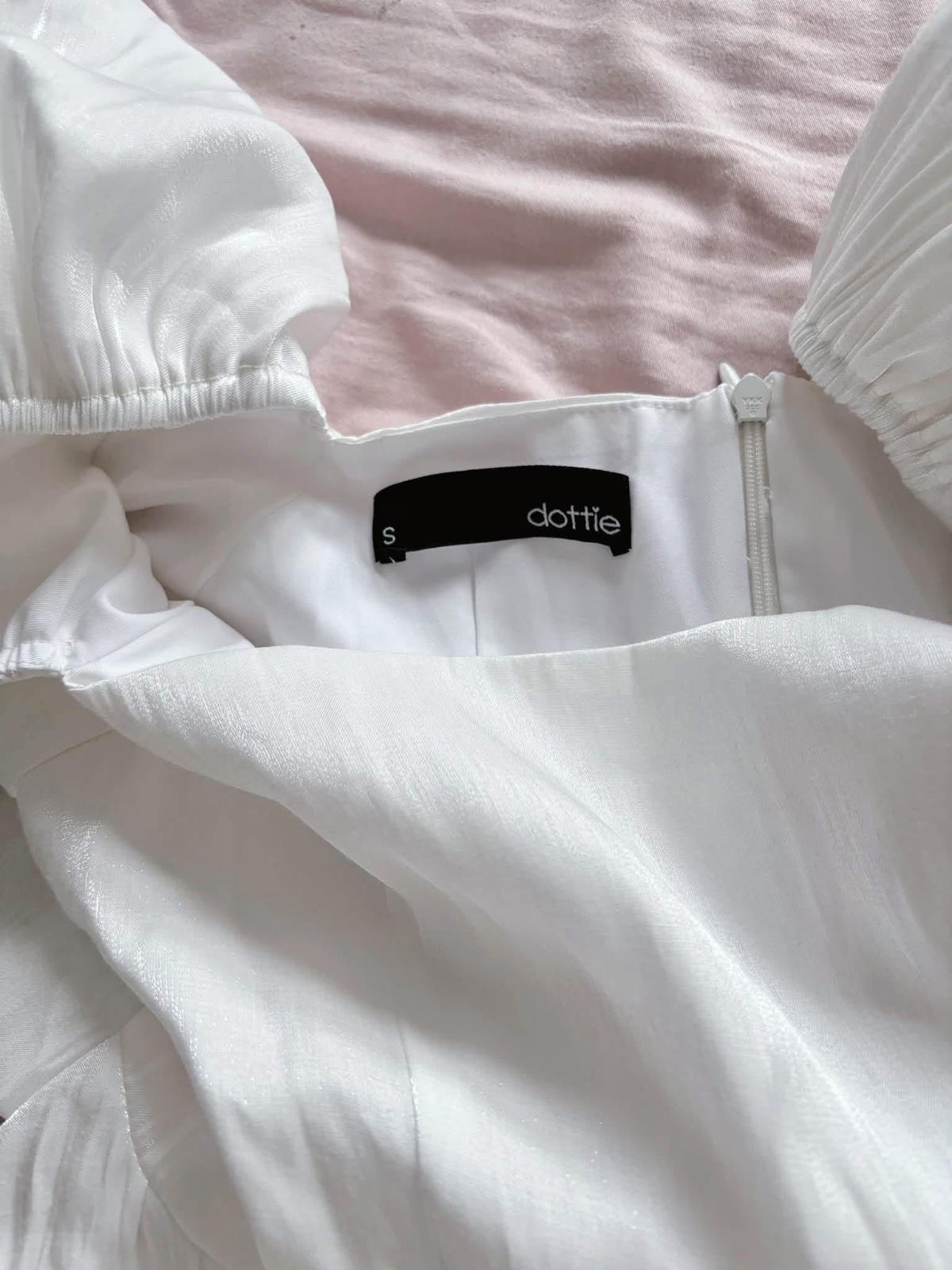 Thanh lý Pass đầm babydoll Dottie tay phồng - ảnh 2