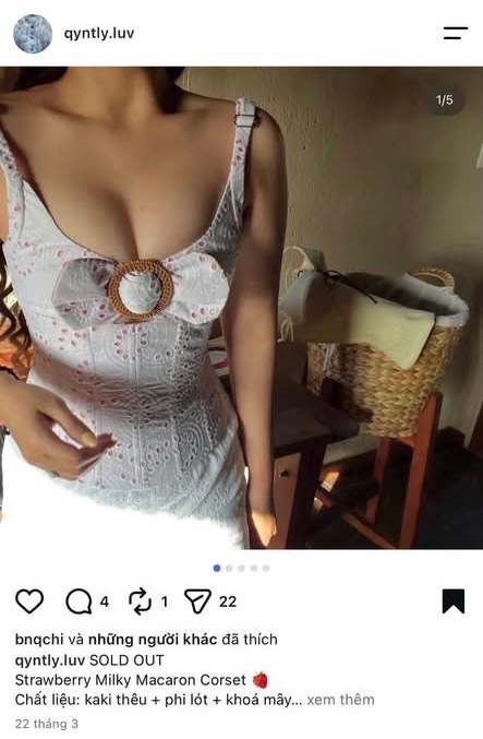 Thanh lý Pass áo corset phong cách nữ tính hãng Qyntly.luv - ảnh 3