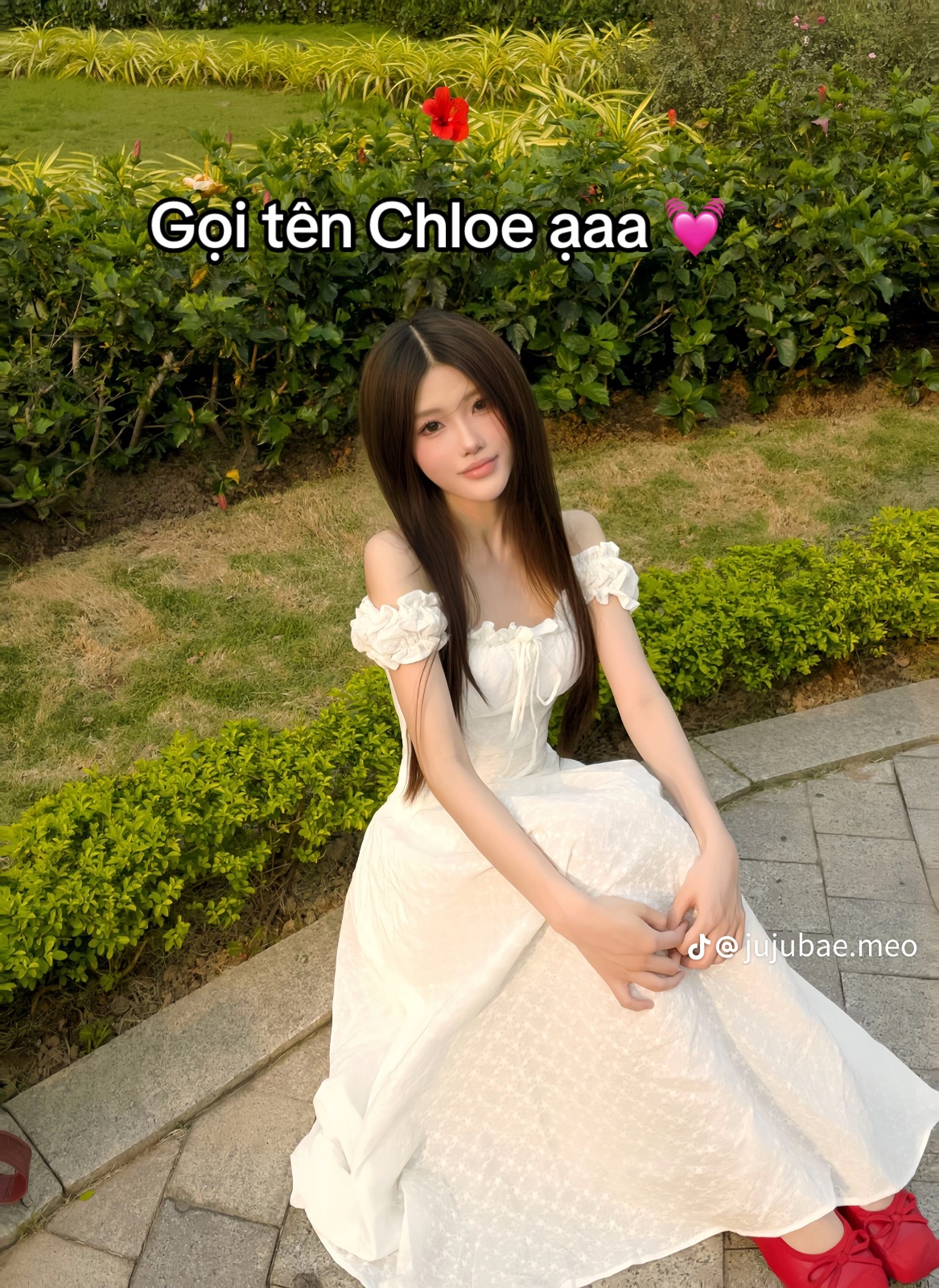 Thanh lý Pass váy trễ vai trắng cổ điển Jujubae xinh xắn - ảnh 4