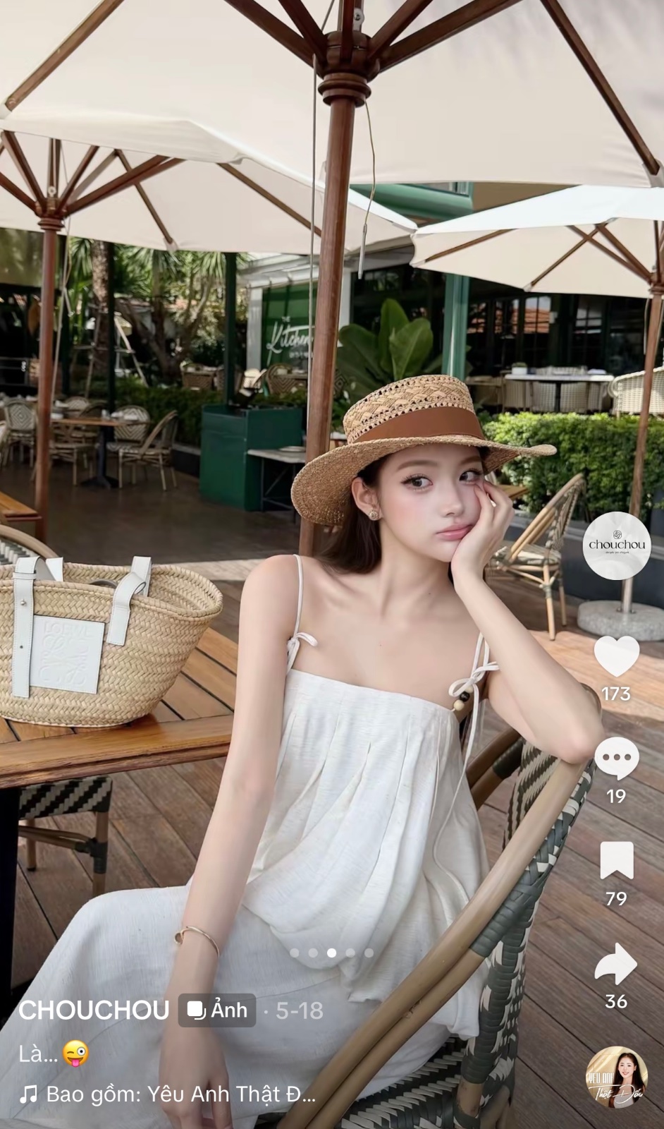 Thanh lý Pass set áo hai dây và quần suông trắng ChouChou - ảnh 3