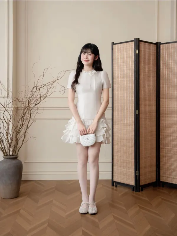 Pass váy ngắn tiểu thư chính hãng JM Dress