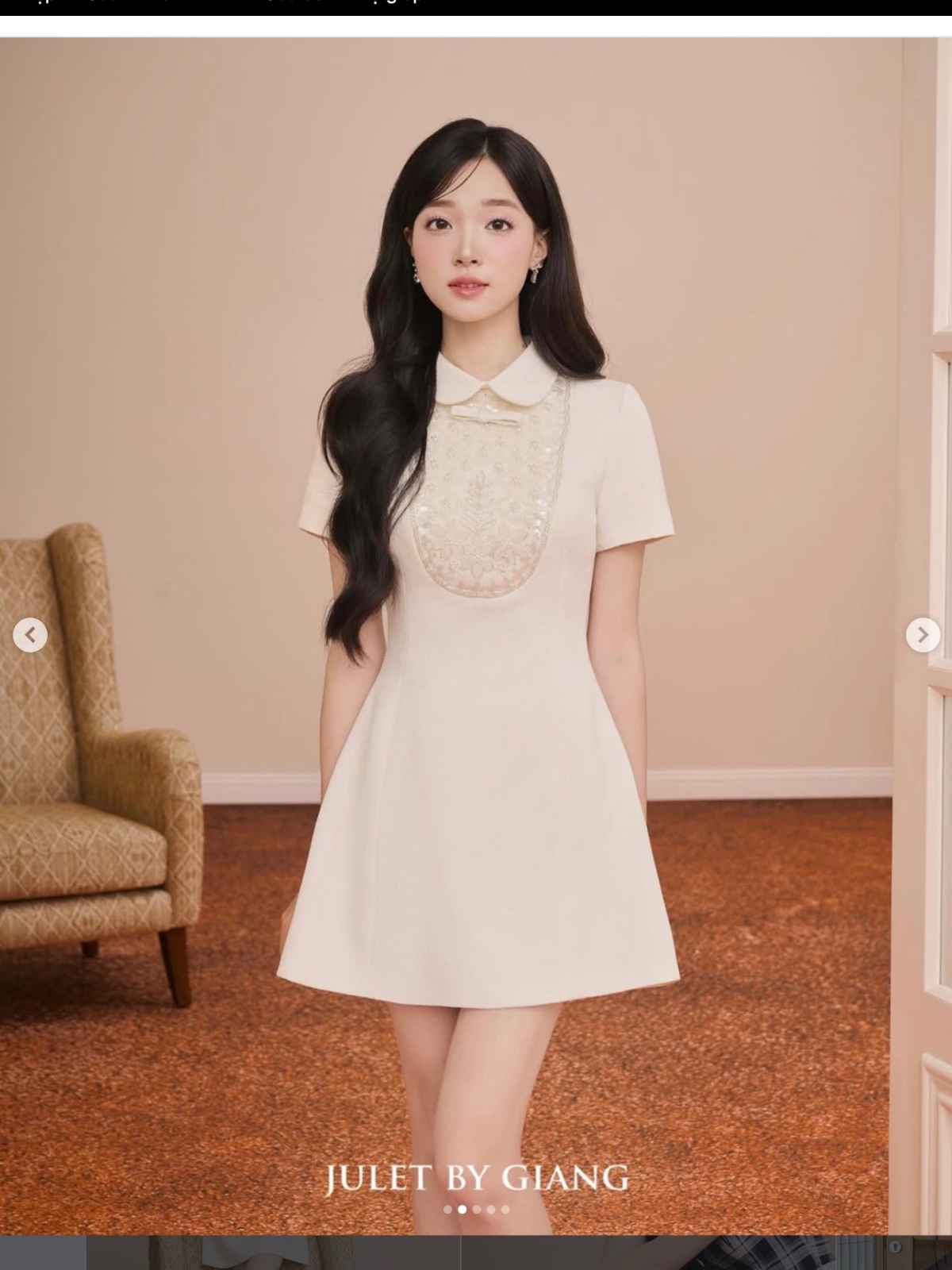 Thanh lý Pass váy ngắn thanh lịch JULETBYGIANG - ảnh 1